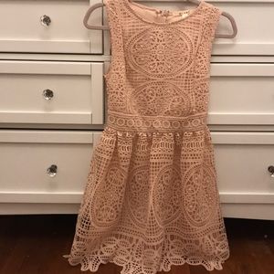 NEW Peach Lace Dress!!